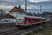 Seit Fahrplanwechsel ist die RB Ulm Hbf - Biberach(Riß) Süd Mo-Fr wieder fest in Hand von VT 628!

Am 08.01.20 verlässt 628 542 Biberach(Riß) als RB nach Biberach(Riß) Süd
