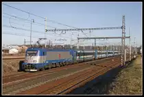 380 018 in Chocen am 11.12.2019.