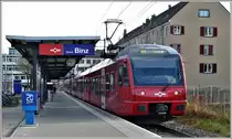 SZU Uetlibergbahn 2xBe 510 in Zürich Binz. (09.01.2020)