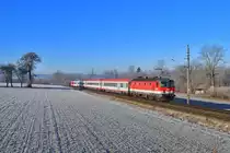 1144 282 mit einem IC am 02.01.2020 bei Kremsmünster.