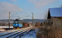 363 043-1 zu sehen am 18.01.17 in Chotikov.