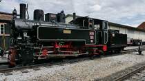 Dampflok  Stainz  im Bahnhof Stainz, 04.08.2019 