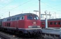 218 128  Dortmund Hbf  17.06.83 