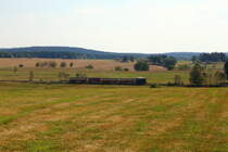 99 6001 mit P 8965 am Nachmittag des 31.08.2019 auf der Hochebene, kurz vor Stiege. (Bild 1)