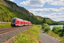 445 061 als RE 4618 (Würzburg Hbf - Frankfurt (Main) Hbf) bei Gambach, 01.08.2019