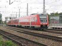 612 605-0 und 612 613-0 von Zittau kommend h�he S-Bahn Haltepunkt Dresden-Freibergerstra�e.07.07.07