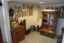 In der Hua Lamphong Station befindet sich beim Haupteingang links in den Arkaden das Thai Railway Museum. Geöffnet Dienstag bis Samstag (wenn Werktag) von 10:00 - 18:00 bei freiem Eintritt. Bild vom 21.November 2019.
