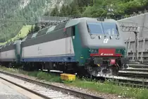 Am 4 Juni 2015 steht FS E 405 039 in Brennero abgestellt.