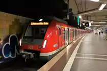 DB Regio S-Bahn Rhein Main 430 143 am 08.02.20 in Frankfurt Mühlberg 