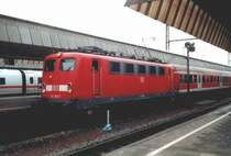 141 268 in M�nster.Sie fuhr am 19.8.03 die RB Hamm-M�nster-Rheine.