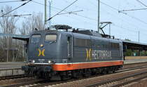 Hectorrail mit  162.005  Name: Herzog (NVR-Nr: 91 80 6 151 133-6 D-HCTOR) am 13.02.20 Bf. Flughafen Berlin Schönefeld. 
