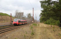 DB Regio 442 143 // Aufgenommen zwischen Eisenhüttenstadt und Ziltendorf. // 12. Februar 2020