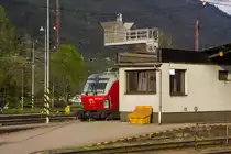 Na wer schaut denn da so um die Ecke? 383 109-6 am 24. April 2019 in Zilina. 