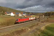 187 116-9 zu sehen am 21.02.20 in Hermannspiegel.