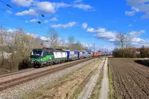 193 725 mit DGS 40670 am 21.02.2020 bei Langenisarhofen.