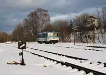 810 666 als Os 17221 zu sehen am 28.02.20 in Hranice v Čechách.