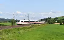 Tz 9025  Nordrhein-Westfalen  als ICE 576 Stuttgart Hbf - Hamburg-Altona, am 31.07.2019 bei Dehnsen