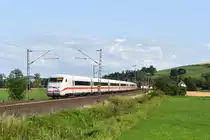 402 040  Bochum  + 402 003  Cottbus  als ICE 586 München Hbf - Hamburg-Altona, am 31.07.2019 bei Dehnsen