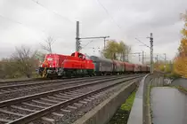 DB Cargo 265 022 // Düsseldorf; Abzweig Vogelsang // 25. November 2013