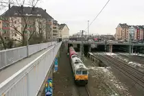 DB Cargo 247 020 // D�sseldorf-Wehrhahn // 13. M�rz 2013
