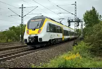 Nachschuss auf 8442 807 und 8442 310 (Bombardier Talent 2) der Abellio Rail Baden-Württemberg GmbH als verspätete RB 19527 (RB17a) von Pforzheim Hbf bzw. RB 19627 (RB17c) von Bruchsal nach Stuttgart Hbf, die in Asperg auf der Bahnstrecke Stuttgart–Würzburg (Frankenbahn | KBS 780) fahren.
[26.9.2019 | 17:15 Uhr]