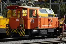 RhB, Tm 2/2, 115, 22.02.2020, Thusis



