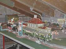 Meine Spielzeugeisenbahnanlage Spur 0,einmal anders
gesehen 