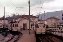 TN, April 1977 . Korrespondenz in Areuse für Cortaillod. Digitalisiert von einer Kodak-Folie