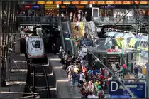 Hamburg Hauptbahnhof Gleis 12 -

Einfahrt eines ICE4-Zuges nach München.

16.08.2018 (M)