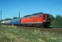 232 195  Neufahrn  03.09.03  ( Castortransport )