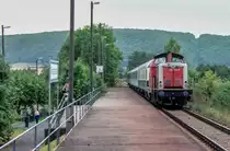 212 102 stoppte am 20.9.99 mit ihrer RB nach Schweinfurt kurz im Haltepunkt Wölfershausen. 