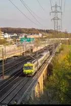 BLS RBDe 565 733 als S4 Thun - Langnau am 9. April 2020 im Löchligut.