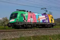 #nasicher Lok 1116 168-6 bei Schwarzach, 13.4.20