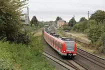 DB Regio 423 381 + 423 332 // Nieder Wöllstadt // 7. Oktober 2015