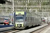 BLS Lötschberger RABe 535 111 der am 14.4.20 in Brig abgekuppelt und weggestellt wurde.