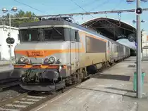Die Lokomotive BB 7277 auf einem Foto von meiner Frankreichreise aus dem Jahr 2005