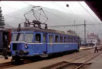 Balsthal, OeBB, April 1980. Digitalisiert von eine Kodak-Folie.