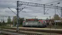VECTRON EU46-512 der PKP Cago in Bahnhof Tychy(Tichau)am 26.10.2018.