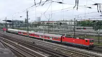 RE18 Dresden - Cottbus mit ex Reichsbahn Wagen D-PRESS 55 80 30-33 724-7 Abomz), Dresden Hbf, 01.06.2012
