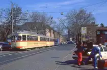 Düsseldorf 2510 + 1652, Münsterstraße, 28.03.1991.