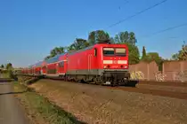 DB Regio 114 030-0 mit dem RE50 am 21.04.20 in Rodenbach