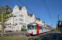 Düsseldorf 3236 + 3235, Luegallee, Barbarossaplatz, 11.04.2020.