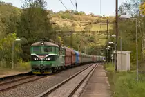 3. Oktober 2019 in Lbin: 130 053-2 ist noch mit der alten Farbgebung der SD zu sehen. 