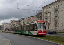 Chemnitz 

Citybahn Stadler Citylink 424 als Linie C14, Reitbahnstrasse, 09.03.2020. 