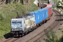 Metrans 386 020-2 auf der Hamm-Osterfelder Strecke in Recklinghausen 27.4.2020