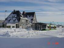 Bf Neuhaus am Rennweg. Im Winter ist es hier oben am Rennsteig wundersch�n! Aber auch der Rest von der KBS 564. Der Bahnhof liegt �ber 840m hoch.