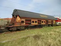 Niederländischer Getreidewagen Bauart Tadgs,am 28.April 2020,in Greifswald.
