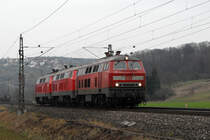 15.12.2018 Streckenabschnitt Uhingen 218 436-4, 218 484-4 & 218 491-9