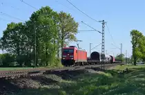 DB Cargo 185 251 mit EZ 51513 Gremberg Gnf - Maschen Rbf (Diepholz, 06.05.2020).