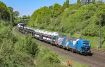 192 009 NRail/ TXL mit ARS Altmann Autozug am 16.05.2020 in Götzenhof